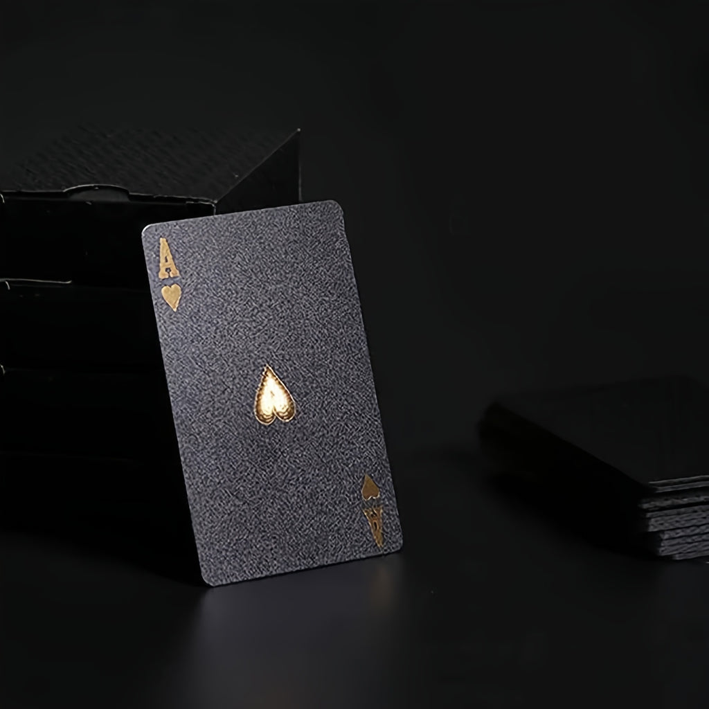 Mat¨¦riel PVC imperm¨¦able de haute qualit¨¦, adapt¨¦ aux amateurs de jeux de soci¨¦t¨¦ et de f¨ºtes. Jeu de cartes flexible avec bo?te, utilis¨¦ pour les f¨ºtes de fin d'ann¨¦e et les cadeaux pour les amis et la famille pendant les festivals.