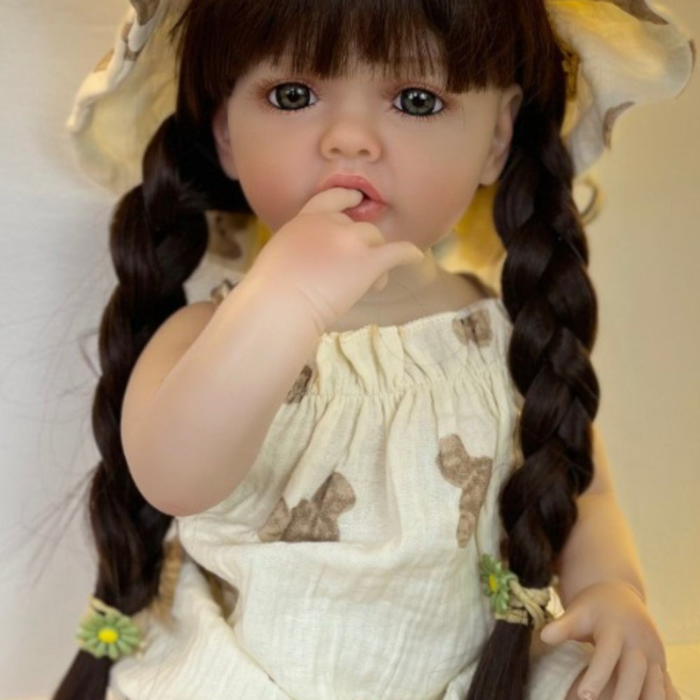 Poup¨¦e en Silicone R¨¦aliste de 22\