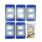 Les cartes du Tarot des 78 portes r¨¦v¨¨lent le destin lors d'une soir¨¦e en famille autour d'une table de divination, pour des jeux de soci¨¦t¨¦ et de divertissement.