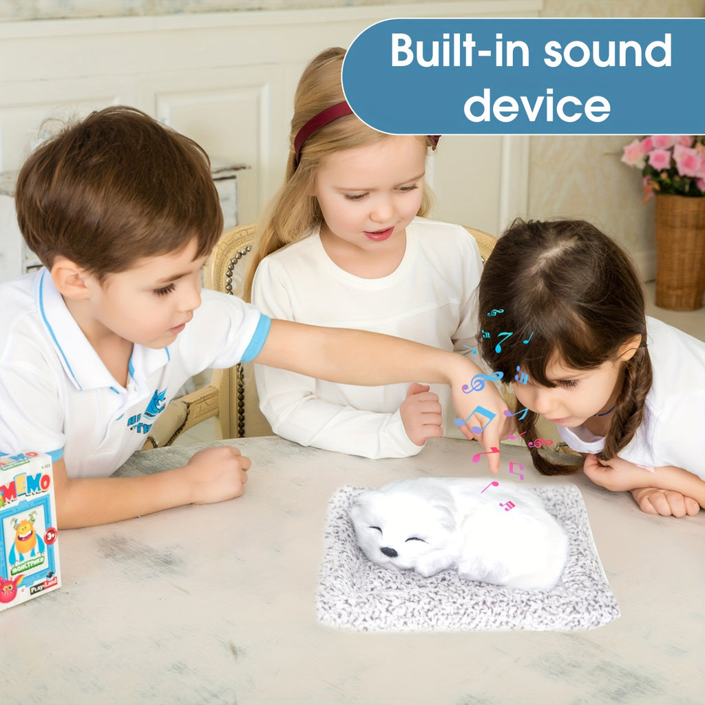 Chiot qui aboie quand on le presse, jouets pour chiens, jouets pour chiots, d¨¦coration d'int¨¦rieur, artisanat en peluche, d¨¦coration de voiture, cadeau pour petite amie, cadeau de f¨ºte