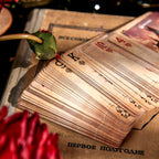 55pcs\u002Fbo?te Cartes de Poker Exquises Style Magique R¨¦tro Sombre Myst¨¦rieux, Jeu de Cartes Multijoueur, Relaxation, Divertissement, Utilisation de F¨ºte, D¨¦coration de Scrapbook