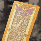 Jeu de Cartes Divers (56 cartes) - Magical Girl Sakuraguro Lang - Cartes d'Anniversaire 25e Anniversaire - Jeu Romantique - Tarot Artistique, Mat¨¦riau Papier Premium, Jeu de Strat¨¦gie