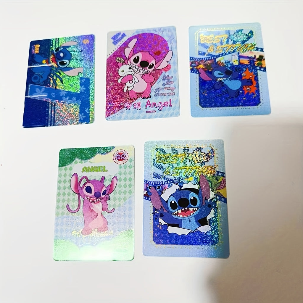 2\u002F10\u002F20\u002F32 cartes ¨¤ collectionner Disney Stitch, cartes rares et color¨¦es pour collectionneurs et fans