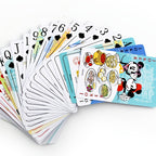 54 pi¨¨ces de jeu de poker Mickey et amis, mat¨¦riau papier, bas¨¦ sur le poker de table Lucky, avec bo?te de conteneur, adapt¨¦ aux r¨¦unions familiales, f¨ºtes et c¨¦l¨¦brations de vacances - Id¨¦al pour No?l, Halloween, Paques, cadeau de Nouvel An