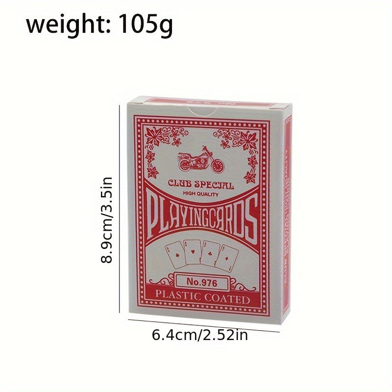 Jeu de Cartes 976 Club Special - Haute Qualit¨¦, Rev¨ºtement Plastique, Jeu de Chance pour Adultes, ¨¤ Partir de 14 Ans, Emball¨¦ dans une Bo?te