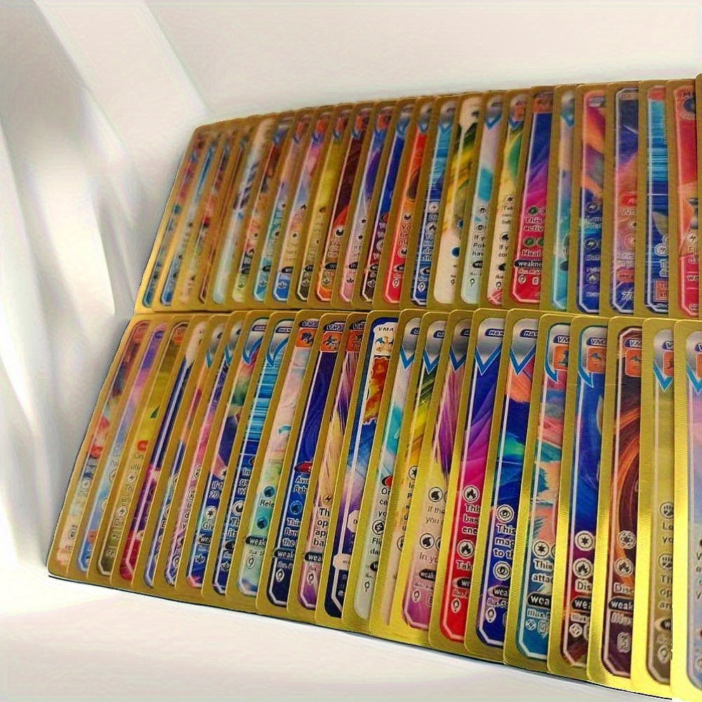 55 cartes de collection 3D color¨¦es Anime Cartoon PVC, couleurs color¨¦es, pour ¨¦change de cartes de collection d'anniversaire, de remise de dipl?me, de No?l, d'Halloween, de cadeaux de Thanksgiving (bo?te de motif color¨¦ al¨¦atoire envoy¨¦e)