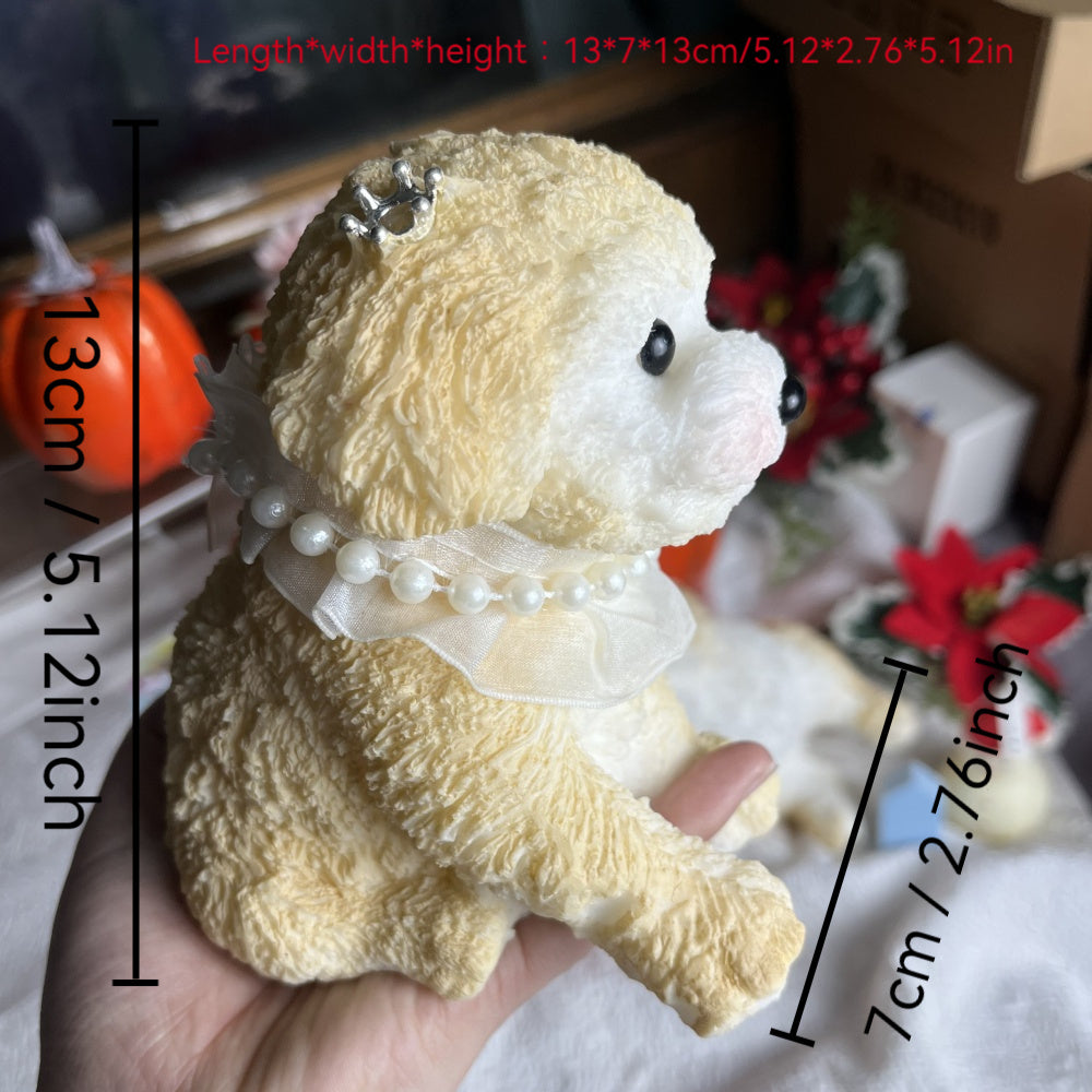 Jouet en peluche de chiot mignon, un cadeau id¨¦al pour les anniversaires, la Saint-Valentin, la journ¨¦e et No?l.
