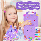 91 pi¨¨ces de mode pour poup¨¦e de 11.5 pouces avec accessoires et placard, robes de princesse, robes ¨¤ la mode, tenues, maillots de bain, chaussures, cintres, jouets d'habillage de poup¨¦e pour filles enfants tout-petits cadeaux de jouets