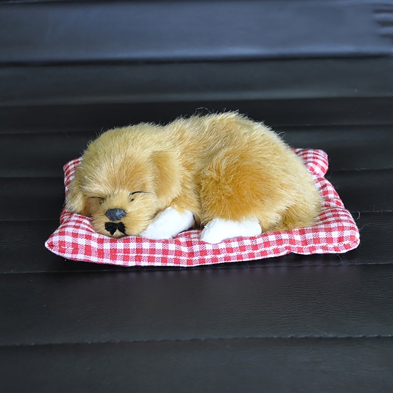 Mignon Chien en peluche D¨¦coration?: Chien de sommeil Jouet pour Tableau de bord de voiture - Adorable ornement de voiture par PINKIRY