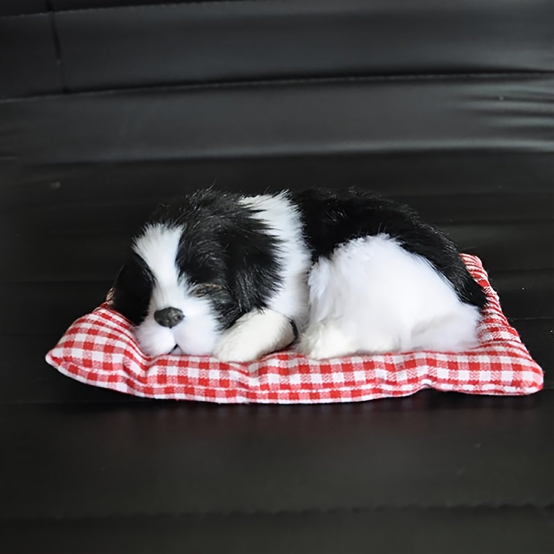 Mignon Chien en peluche D¨¦coration?: Chien de sommeil Jouet pour Tableau de bord de voiture - Adorable ornement de voiture par PINKIRY