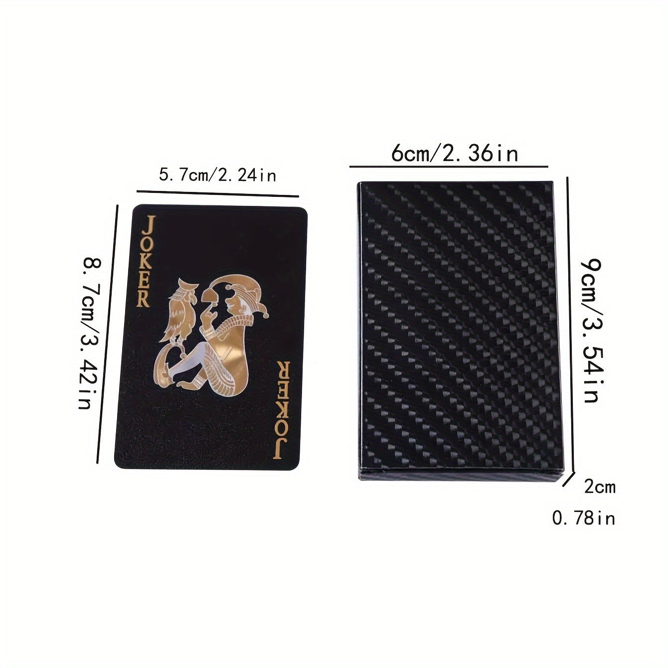 Mat¨¦riel PVC imperm¨¦able de haute qualit¨¦, adapt¨¦ aux amateurs de jeux de soci¨¦t¨¦ et de f¨ºtes. Jeu de cartes flexible avec bo?te, utilis¨¦ pour les f¨ºtes de fin d'ann¨¦e et les cadeaux pour les amis et la famille pendant les festivals.