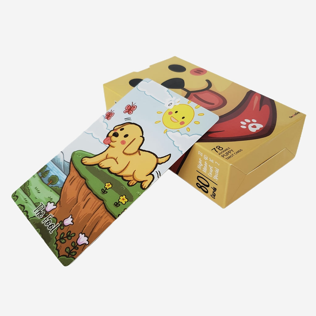 Jeux de soci¨¦t¨¦, cartes de tarot Labradorables avec un design de chien mignon, un jeu de 78 cartes Oracle Visions Divination Edition, jeux de soci¨¦t¨¦, cadeaux de No?l, cadeaux de nouvel an, jouets.