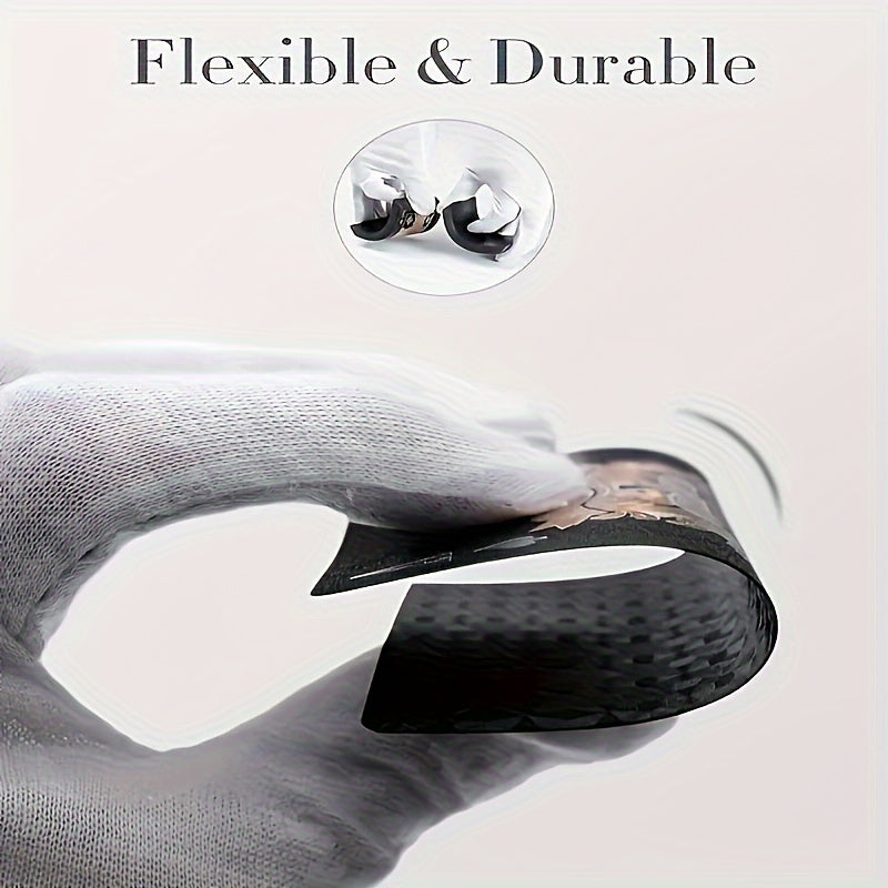 Cartes ¨¤ Jouer ¨¦tanches en Feuille d'Or Noir - Jeu de Poker sur Table en Plastique Durable