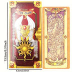 Jeu de Cartes Divers (56 cartes) - Magical Girl Sakuraguro Lang - Cartes d'Anniversaire 25e Anniversaire - Jeu Romantique - Tarot Artistique, Mat¨¦riau Papier Premium, Jeu de Strat¨¦gie