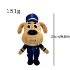 Adorable Jouet en Peluche de Chien de Police Labrador - Mat¨¦riau PP Doux et S?r, Cadeau d'Anniversaire Parfait pour les Jeunes