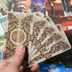 KEPNOY Tarot 78 Cartes - Jeu de Divination et F¨ºte avec Art Mystique, Couleurs Vari¨¦es - Cadeau Id¨¦al pour Halloween, Thanksgiving ou No?l - Cartes de Haute Qualit¨¦