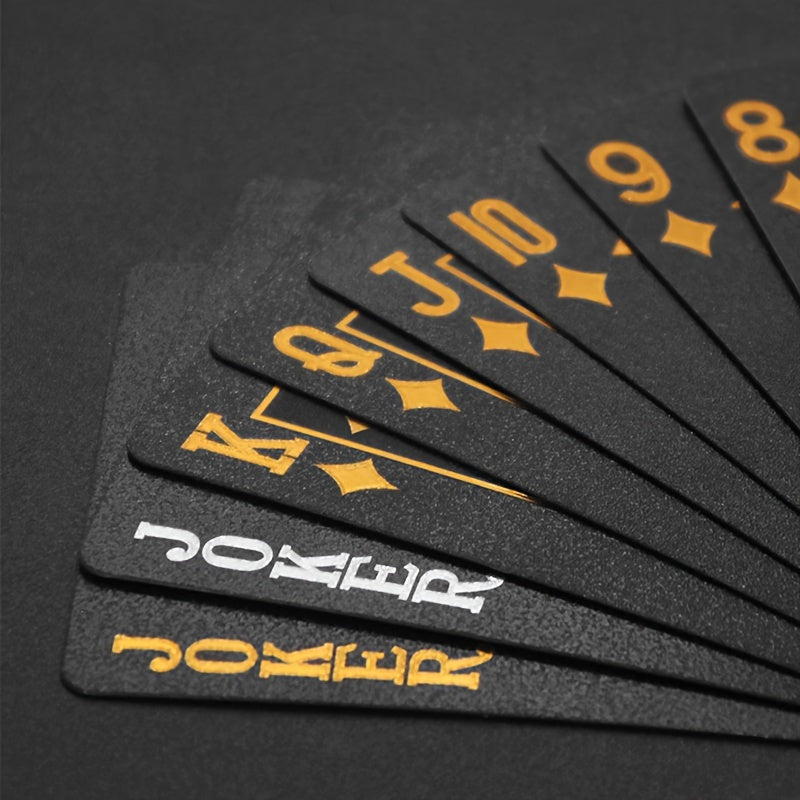 Cartes de jeu en plastique imperm¨¦ables - Choix parfait pour une soir¨¦e de jeu en famille, les f¨ºtes, No?l, Halloween et Thanksgiving