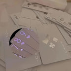Jeu de Cartes Lumineux pour Soir¨¦es et Cadeaux - Carton R¨¦sistant, Id¨¦al pour No?l et F¨ºtes