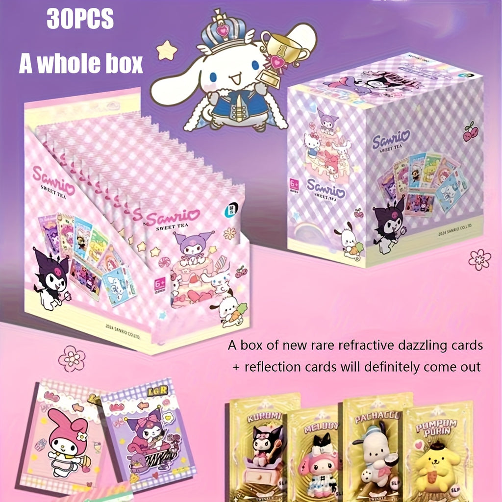 Sanrio Ensemble Complet de 30 Packs, Chaque Pack Contient Trois Cartes : Cartes Rares ¨¤ Collectionner, Cartes Color¨¦es, Cartes Hello Kitty, Cartes Melody. Id¨¦al pour Anniversaires, F¨ºtes, R¨¦unions, No?l, Halloween et Cadeaux de Thanksgiving