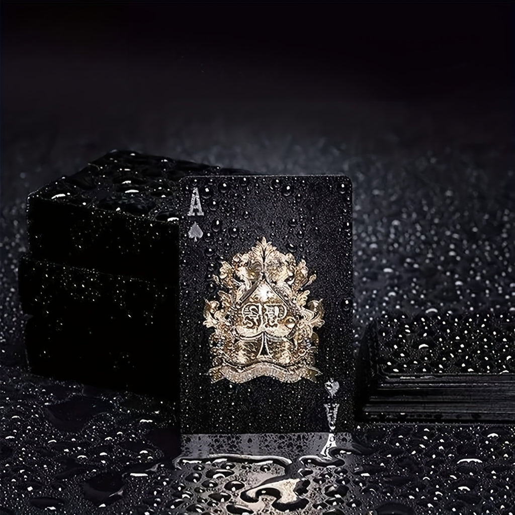 Mat¨¦riel PVC imperm¨¦able de haute qualit¨¦, adapt¨¦ aux amateurs de jeux de soci¨¦t¨¦ et de f¨ºtes. Jeu de cartes flexible avec bo?te, utilis¨¦ pour les f¨ºtes de fin d'ann¨¦e et les cadeaux pour les amis et la famille pendant les festivals.