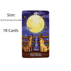 Jeux de soci¨¦t¨¦, cartes de tarot Labradorables avec un design de chien mignon, un jeu de 78 cartes Oracle Visions Divination Edition, jeux de soci¨¦t¨¦, cadeaux de No?l, cadeaux de nouvel an, jouets.