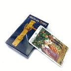 Les cartes du Tarot des 78 portes r¨¦v¨¨lent le destin lors d'une soir¨¦e en famille autour d'une table de divination, pour des jeux de soci¨¦t¨¦ et de divertissement.