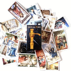 Les cartes du Tarot des 78 portes r¨¦v¨¨lent le destin lors d'une soir¨¦e en famille autour d'une table de divination, pour des jeux de soci¨¦t¨¦ et de divertissement.