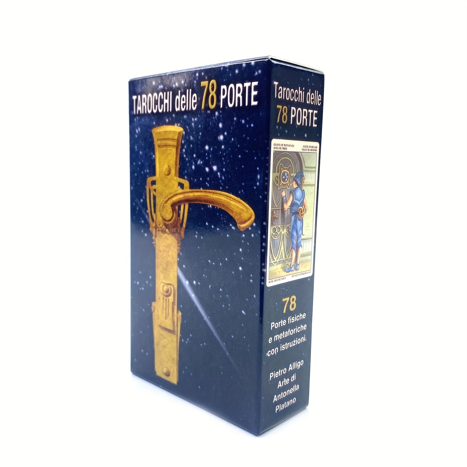 Les cartes du Tarot des 78 portes r¨¦v¨¨lent le destin lors d'une soir¨¦e en famille autour d'une table de divination, pour des jeux de soci¨¦t¨¦ et de divertissement.