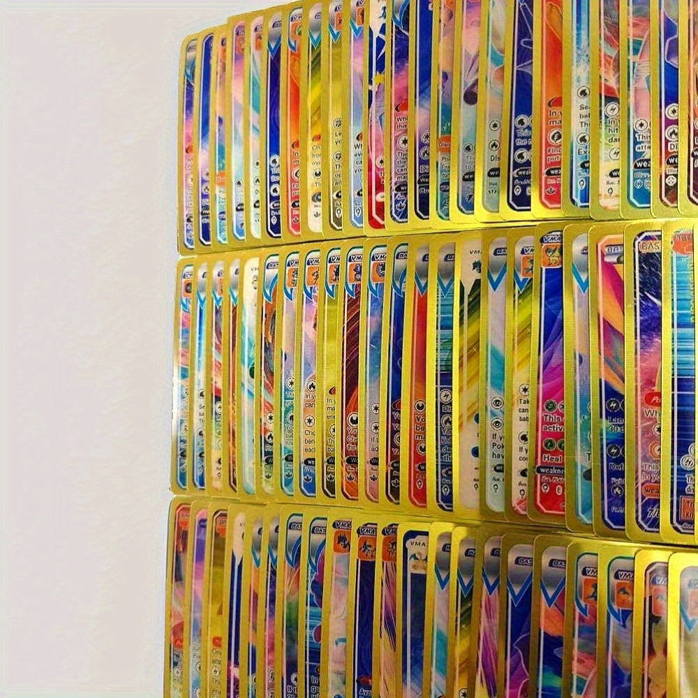 55 cartes de collection 3D color¨¦es Anime Cartoon PVC, couleurs color¨¦es, pour ¨¦change de cartes de collection d'anniversaire, de remise de dipl?me, de No?l, d'Halloween, de cadeaux de Thanksgiving (bo?te de motif color¨¦ al¨¦atoire envoy¨¦e)