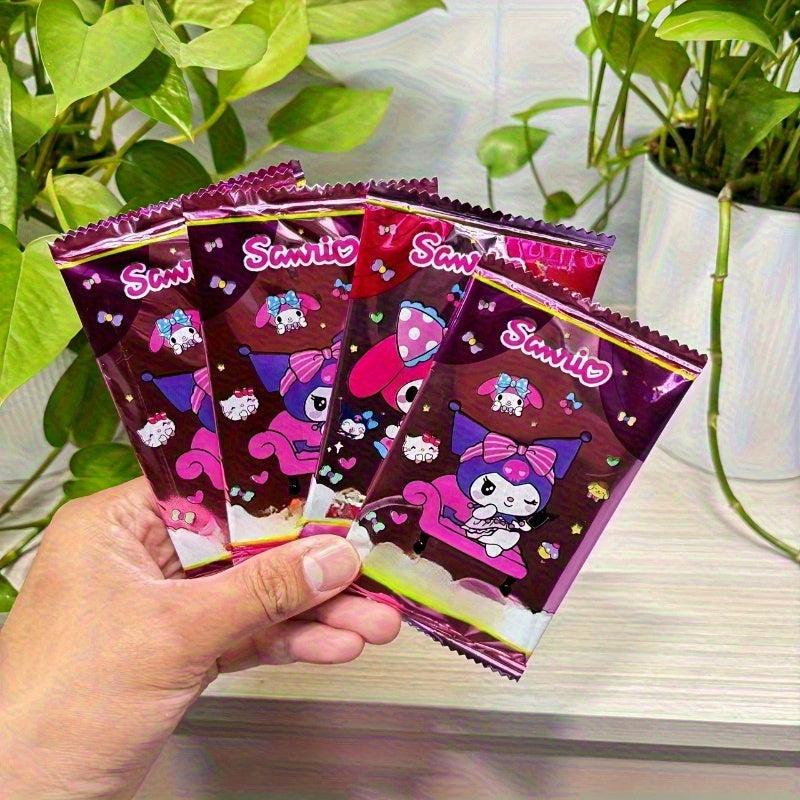 1 Bo?te (32 Paquets) de Cartes S¨¦rie Sanrio - Hello Kitty, My Melody, Kuromi & Plus - Collection de Cartes ¨¤ ¨¦changer Premium pour Collecteurs et Cadeaux, Petits Pr¨¦sents Id¨¦aux