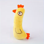 Jouet interactif pour chat ¨C Forme animale en peluche pour chatons et chats joueurs.