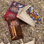 Cartes de Tarot Fantaisie KEPNOY Amour & Courage - ¨¦dition Standard de 78 Cartes pour Divination, Jeu de F¨ºte et Pr¨¦diction de l'Avenir - Cadeau Id¨¦al pour Halloween, No?l, Thanksgiving